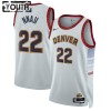 Camiseta Niños Denver Nuggets Zeke Nnaji 22 2022-23 Nike City Edition Gris Swingman